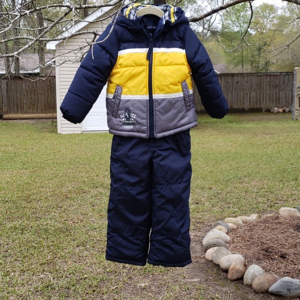 London Fog snow suit size 4